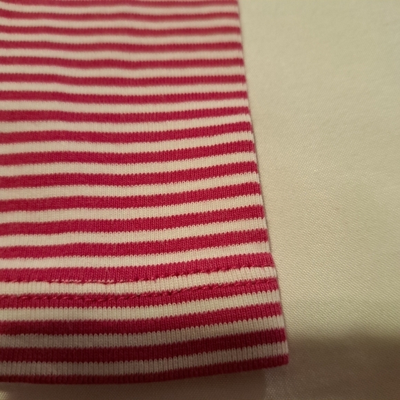 Tea Collection girls size 12 leggings. Raspberry & white - Picture 2 of 4